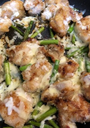 アスパラチキチー-レシピのメイン写真