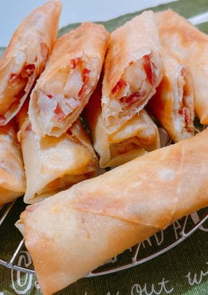 ☆じゃがいもとベーコンのチーズ春巻き☆-レシピのメイン写真