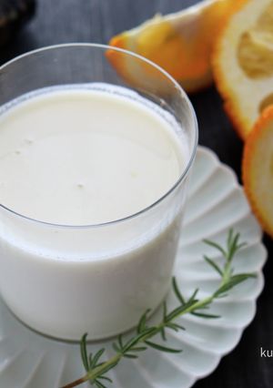 飲む果実酢で作る飲むヨーグルト風ドリンク-レシピのメイン写真