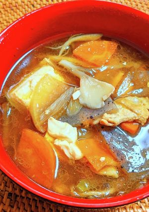 赤味噌の豚汁-レシピのメイン写真