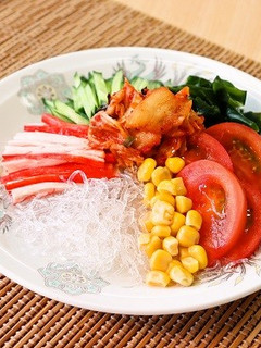 プチ!プチ!海藻麺で冷やし中華-レシピのメイン写真