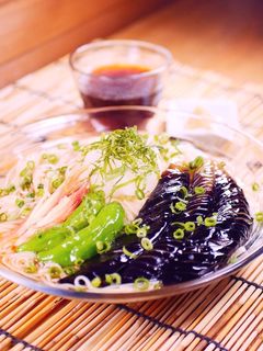 なすの出汁が旨い特製めんつゆ「そうめん」-レシピのメイン写真
