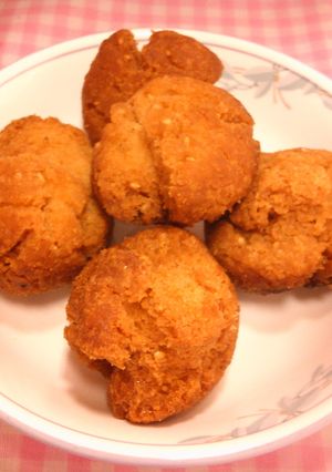 【学校給食】開口笑（カイコウショウ）-レシピのメイン写真