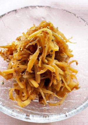 旬！新生姜の佃煮-レシピのメイン写真