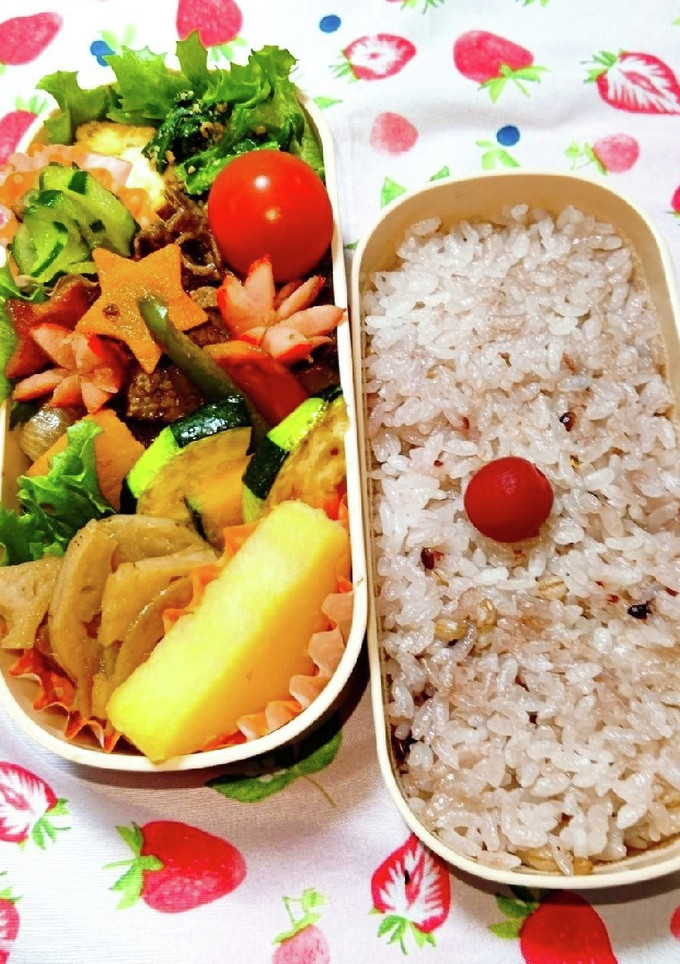 今日の塾弁当☆焼き肉弁当☆-レシピのメイン写真