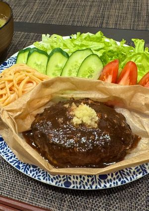 味噌ハンバーグソース⭐︎生姜風味-レシピのメイン写真