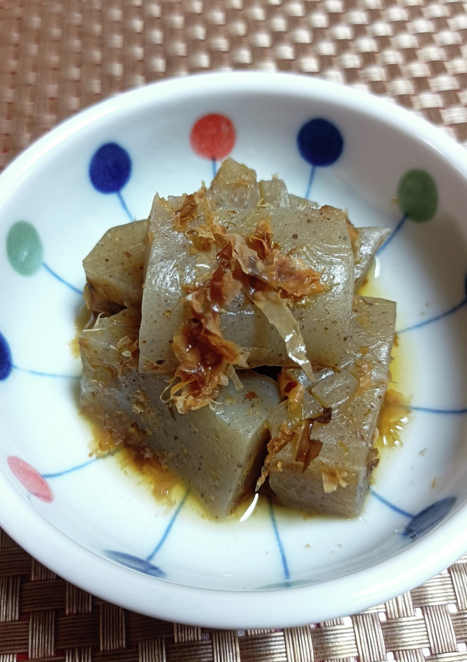 ★簡単！レンジで＊こんにゃくおかか煮＊♪-レシピのメイン写真