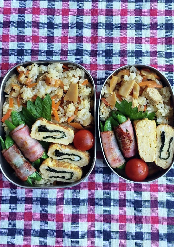 高校生 息子と娘のお弁当 42-レシピのメイン写真
