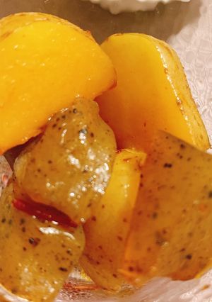 新じゃがとこんにゃくのピリ辛煮-レシピのメイン写真