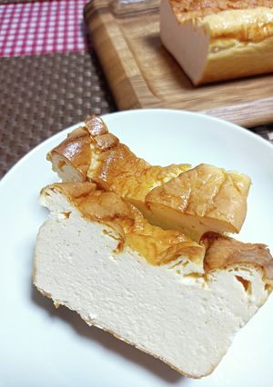 ★糖質オフ！濃厚なベークドチーズケーキ♪-レシピのメイン写真
