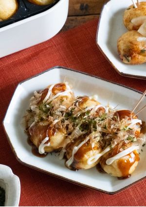 ミックス粉不使用！カリふわたこ焼き-レシピのメイン写真