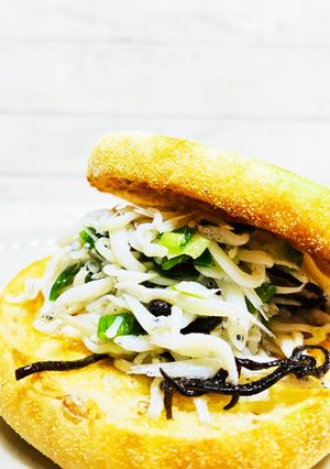 健康しらすバーガー-レシピのメイン写真
