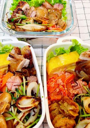 なっちが学校休んだせいのお弁当！-レシピのメイン写真