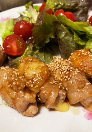 薄切り豚ロースの梅チーズ巻き-レシピのメイン写真