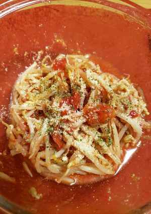 トマトパスタ風もやし-レシピのメイン写真