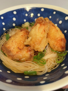 とり天素麺!!!鶏胸肉!-レシピのメイン写真
