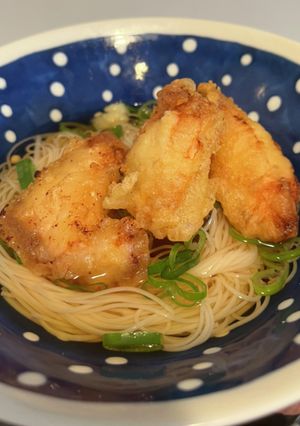 とり天素麺！！！鶏胸肉！-レシピのメイン写真