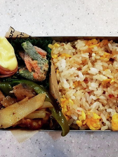 高校生弁当覚え書き24チャーハン弁当-レシピのメイン写真