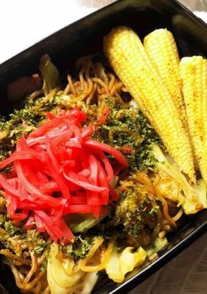 私流！ホントに美味い！まるちゃん焼きそば-レシピのメイン写真