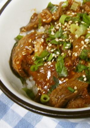 ◆うちの韓国風 カルビ丼◆-レシピのメイン写真