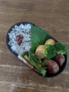 JK☆ちくわとピーマンのきんぴら弁当♪-レシピのメイン写真