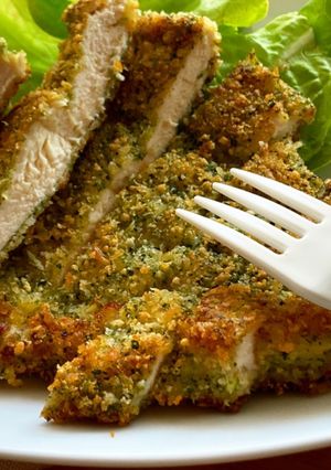 ＊パサつかない胸肉部＊海苔チーカツレツ＊-レシピのメイン写真