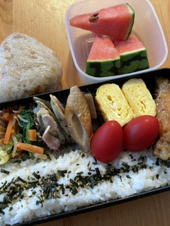 高校生男子弁当 178-レシピのメイン写真