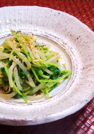 豆苗ともやしのナムル☆-レシピのメイン写真