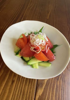 さっぱりトマトの蜂蜜レモン醤油漬け-レシピのメイン写真