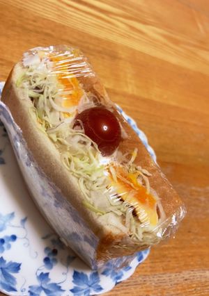 食パン1枚で作ろう☆わんぱくサンド-レシピのメイン写真
