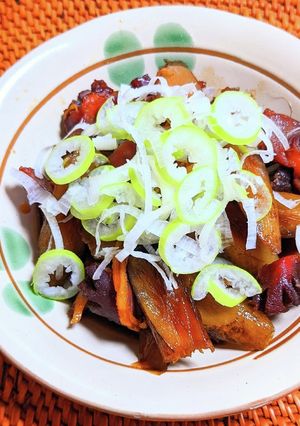 砂肝とごぼうの生姜煮-レシピのメイン写真