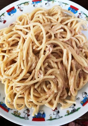 簡単マヨツナパスタ-レシピのメイン写真