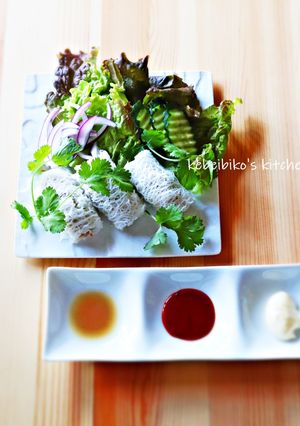 バインホイでベトナム風蒸し春巻き-レシピのメイン写真