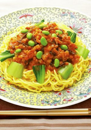 枝豆汁なし担々麺-レシピのメイン写真