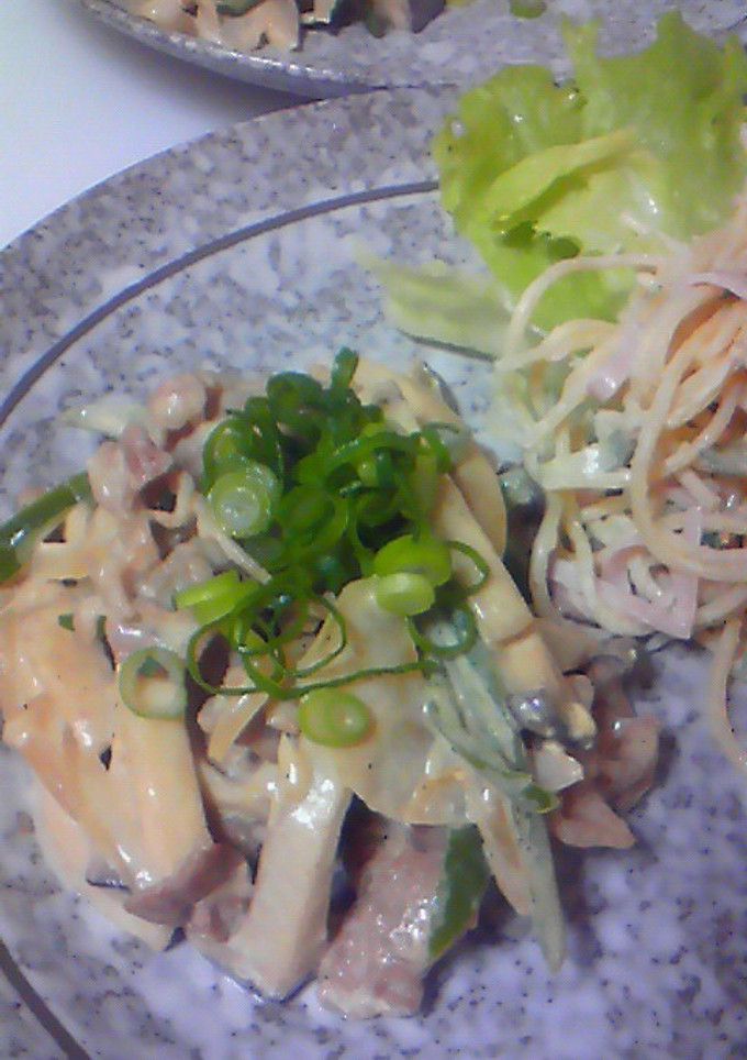 エリンギと豚肉と野菜のしょうゆマヨ炒め-レシピのメイン写真