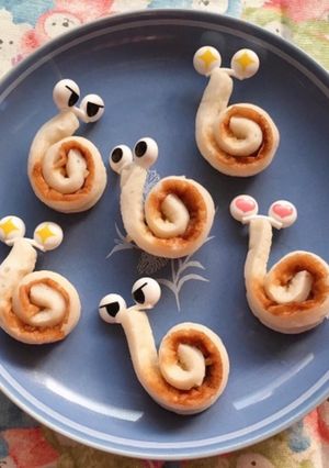 簡単！可愛い♡竹輪かたつむり-レシピのメイン写真