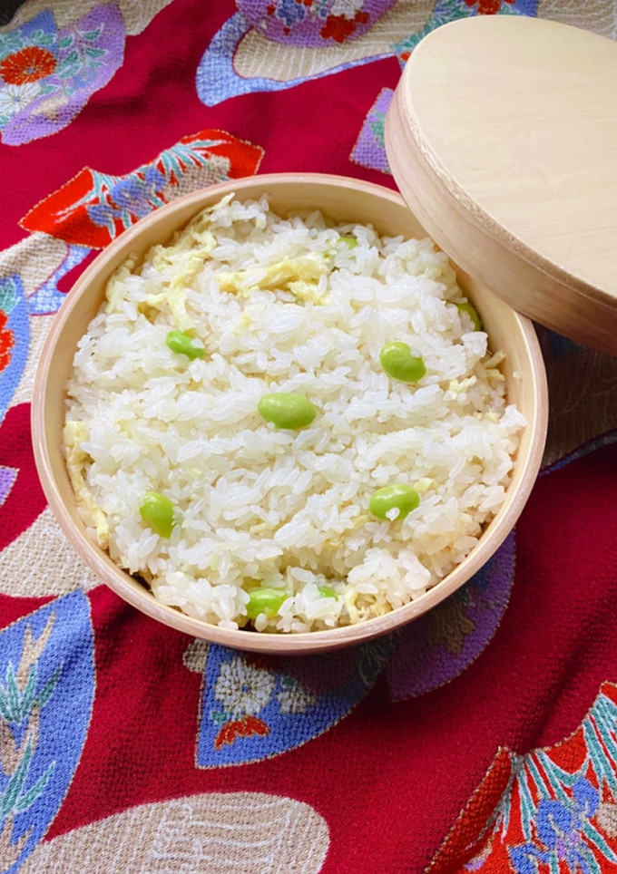香りまで美味＊お揚げと枝豆の新生姜ご飯-レシピのメイン写真