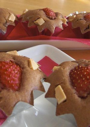 ♥ハートいちごマフィン♥-レシピのメイン写真