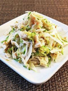ささみの梅サラダ-レシピのメイン写真