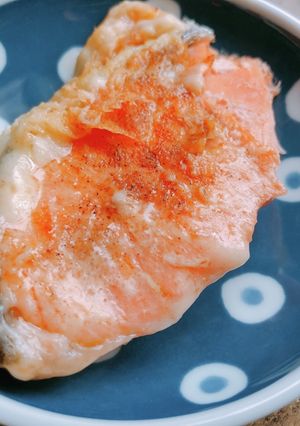 脱マンネリ!塩鮭のチーズ焼き♡お弁当に-レシピのメイン写真
