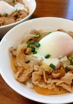 醤油麹豚丼 QC-レシピのメイン写真