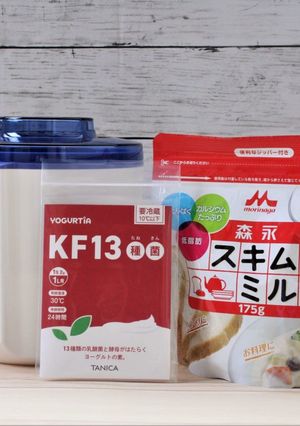 KF13種菌と森永スキムミルク-レシピのメイン写真