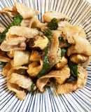さっぱり美味しい大葉と豚バラしいたけ炒め