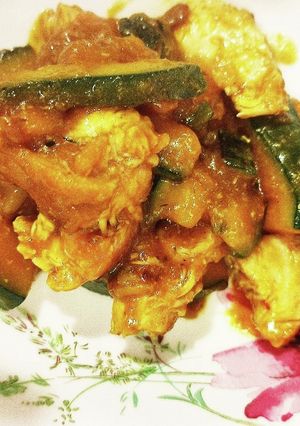 かぼちゃと鶏胸のごはんがススムくん-レシピのメイン写真
