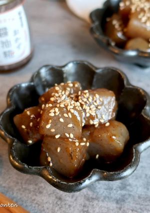 こんにゃくの甘辛煮-レシピのメイン写真