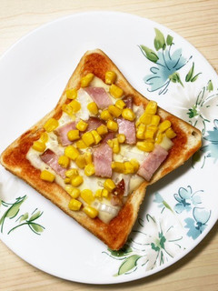 朝食に!ピザトースト-レシピのメイン写真
