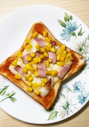 朝食に！ピザトースト-レシピのメイン写真