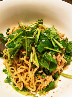 パクチー混ぜ麺-レシピのメイン写真