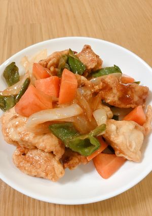 ☆ヘルシー☆鶏胸肉で作る酢鶏-レシピのメイン写真