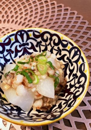 シロさんのかぶのえびしいたけあんかけ-レシピのメイン写真